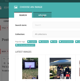 New NEWS Page - form 3 Choose Image